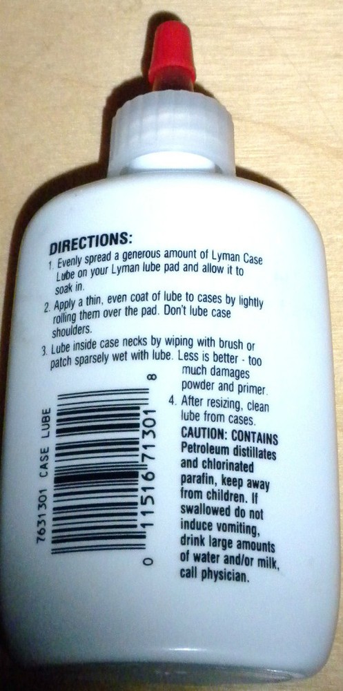 Lyman Case Sizing Lube 2 oz # 7631301 New!