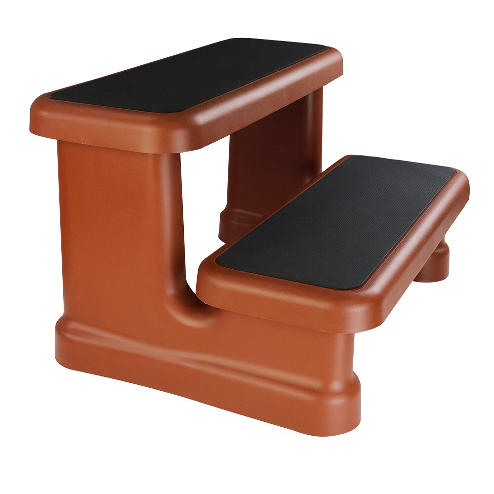 Aqua Select Soft Touch Anti-Slip Spa Steps - Sequoia