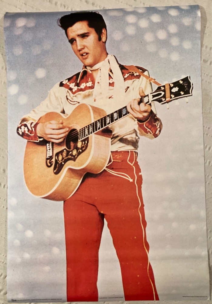 Elvis Presley 1979 Poster Pace Scotland