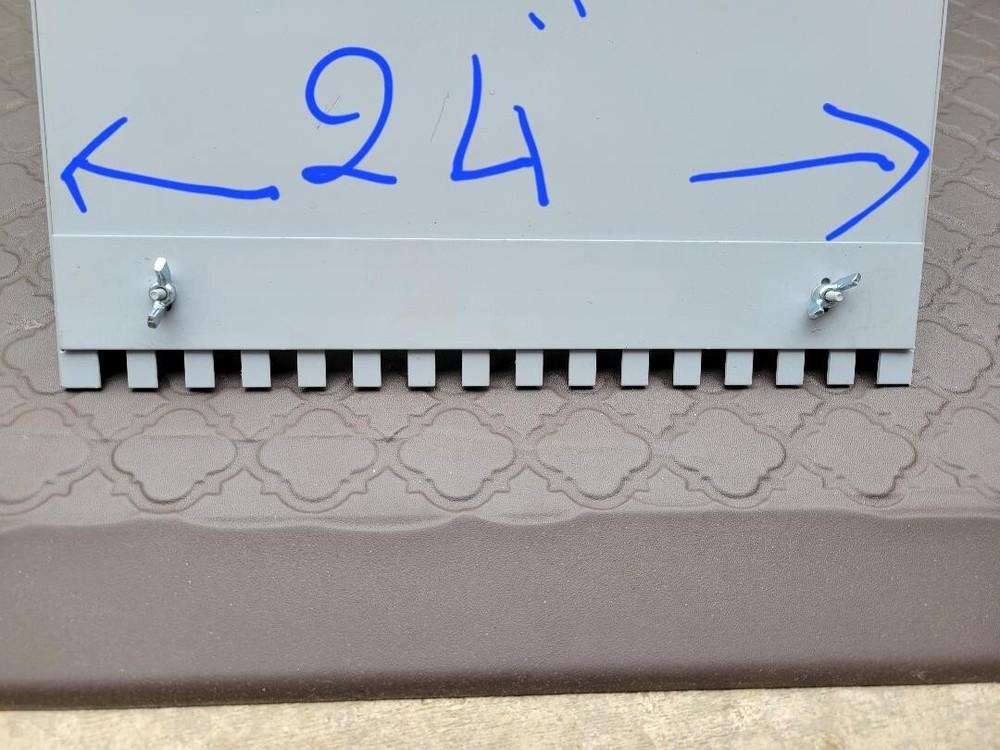 Tile trowel box 24" wide