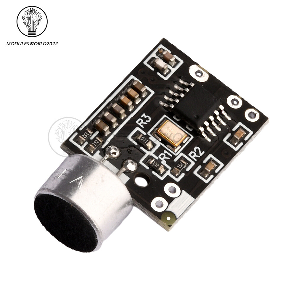 Wireless Microphone FM 88.7MHz Transmitter Module Support Dual-channel Stereo
