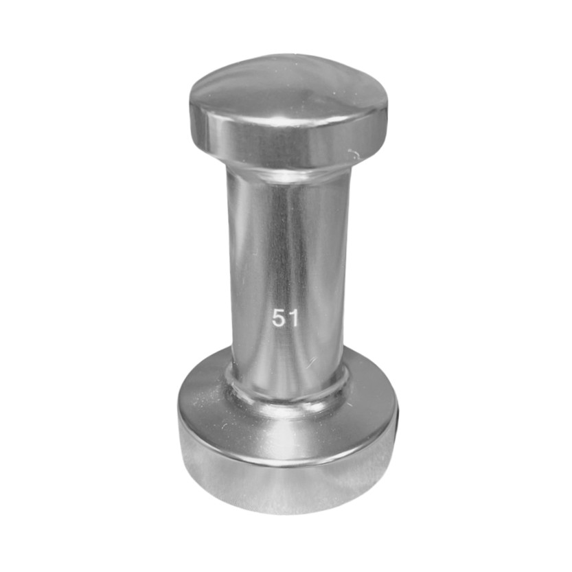 rattleware 51mm Tamper, Aluminum, Flat Bottom