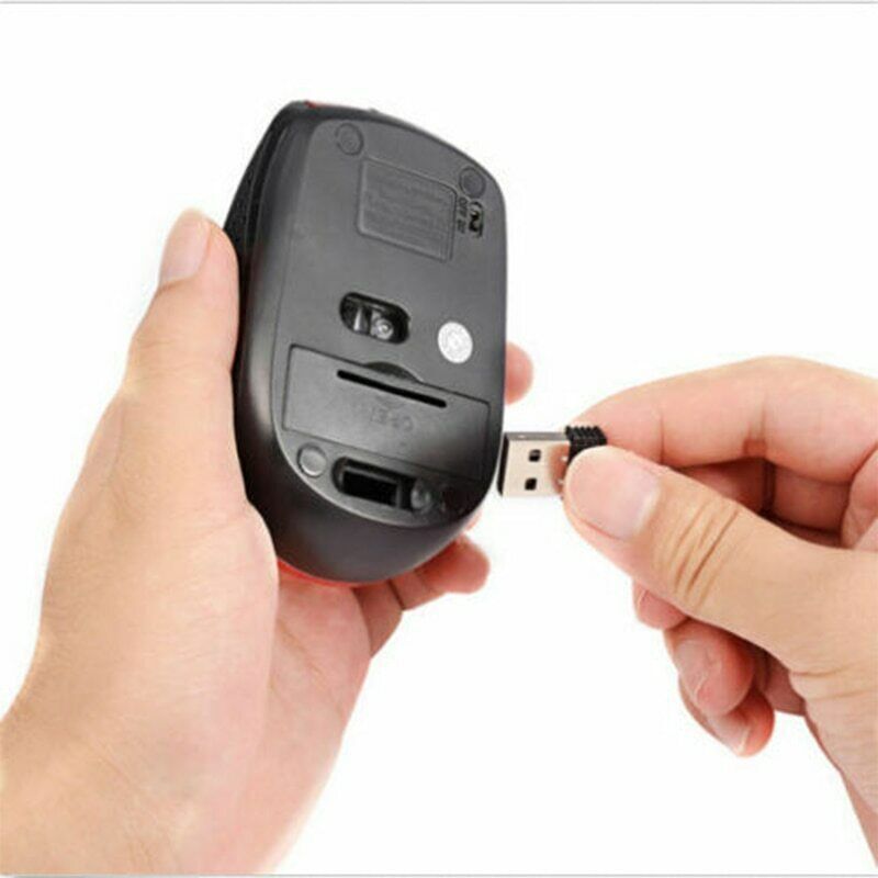 2.4GHz Wireless Optical Mouse Mice & USB Receiver For PC Laptop Computer DPI