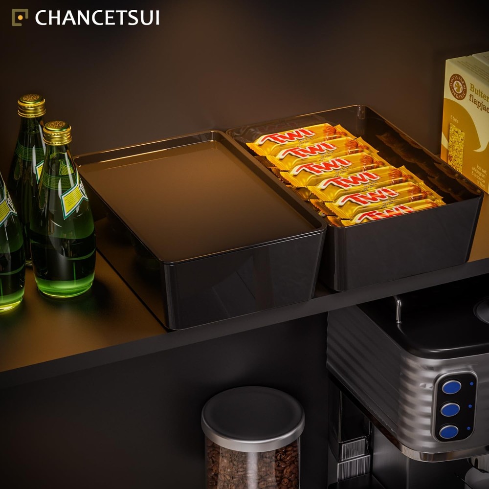 Storage Bins With Lids Plastic Containers: Multipurpose Stackable Storage Con...