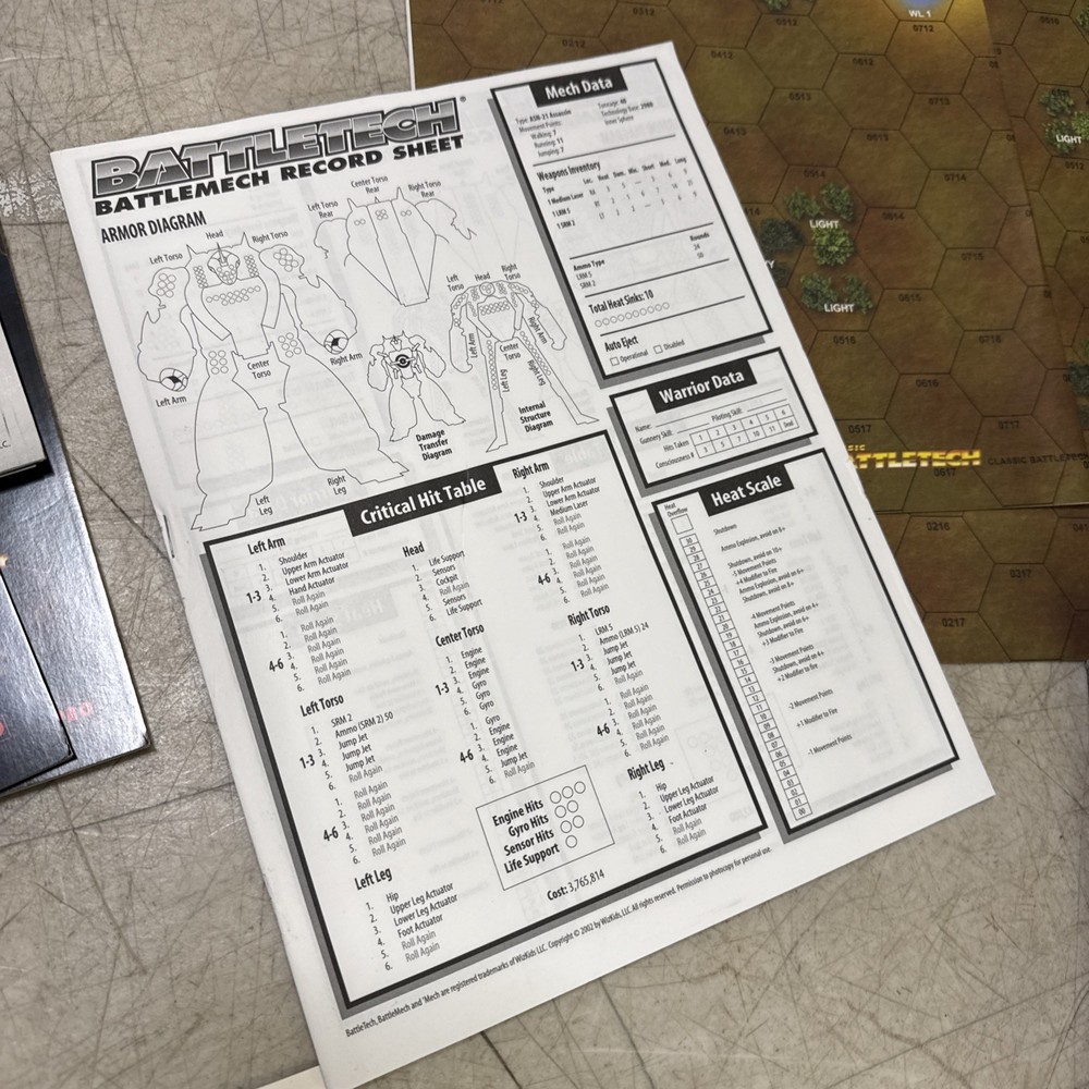 Fanpro Battletech Classic Battletech Core Rules Set 10980