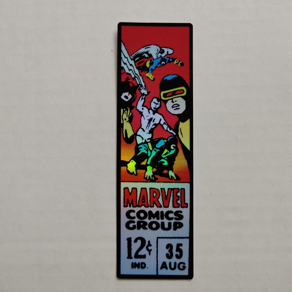 X Men 35 Comic Corner Box Foil Sticker