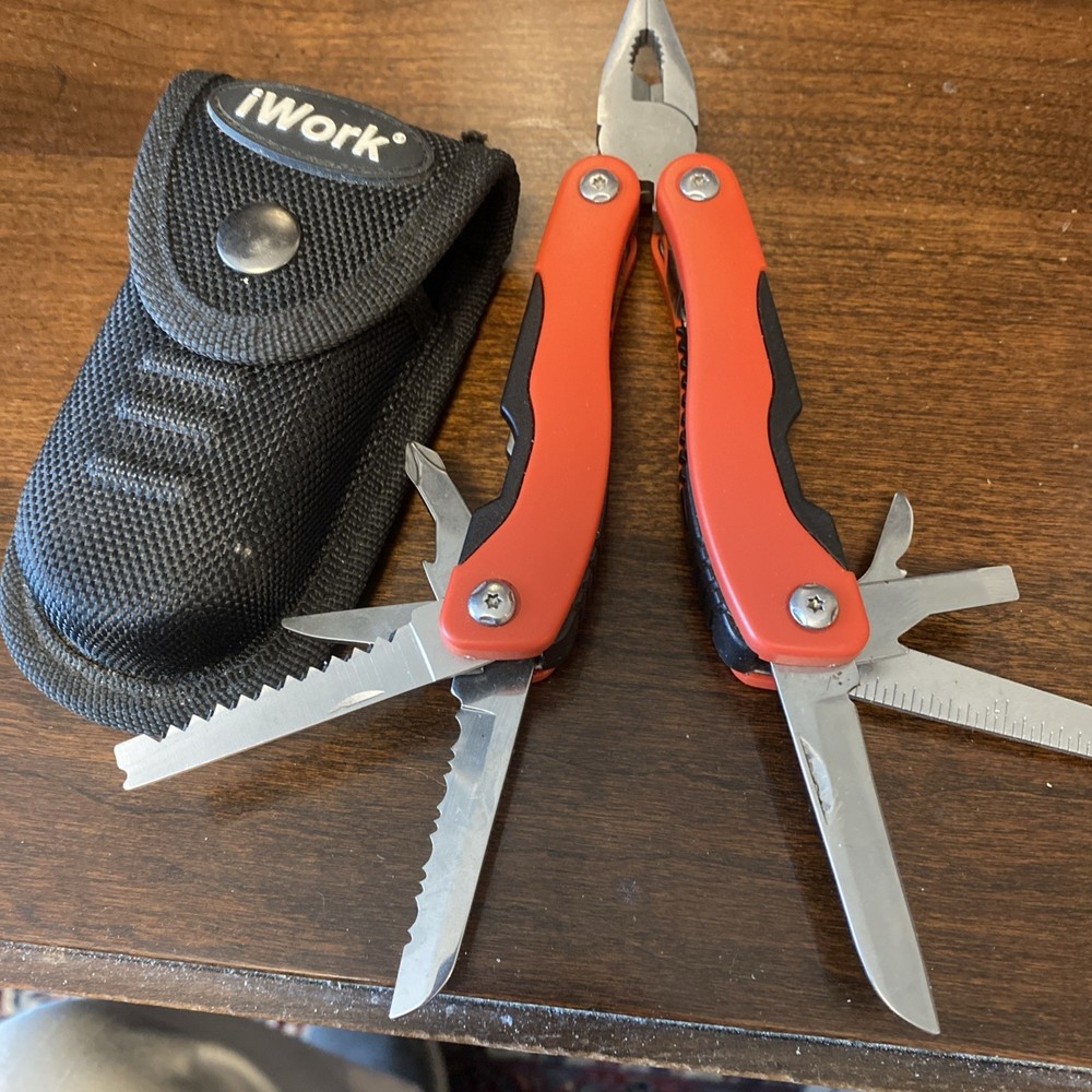 iWork  9 In 1 Multitool , Never Used , With Case