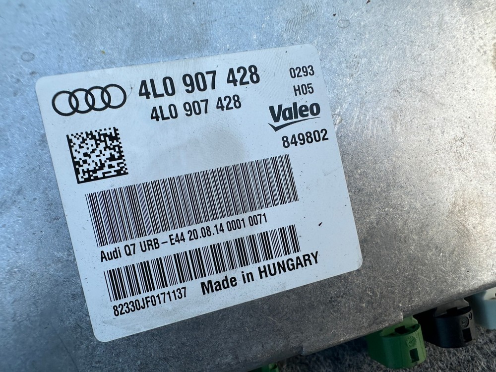 SURROUND VIEW CAMERA CONTROL MODULE ASSEMBLY OEM 97K 2013-2015 AUDI Q7 4L