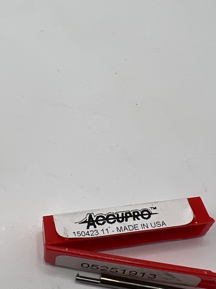 Accupro Single Point Threading Tool 05251913 Solid Carbide 0.09" Min Thread Dia,