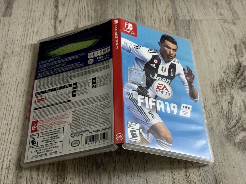FIFA 19 - Nintendo Switch Game Case *NO GAME*