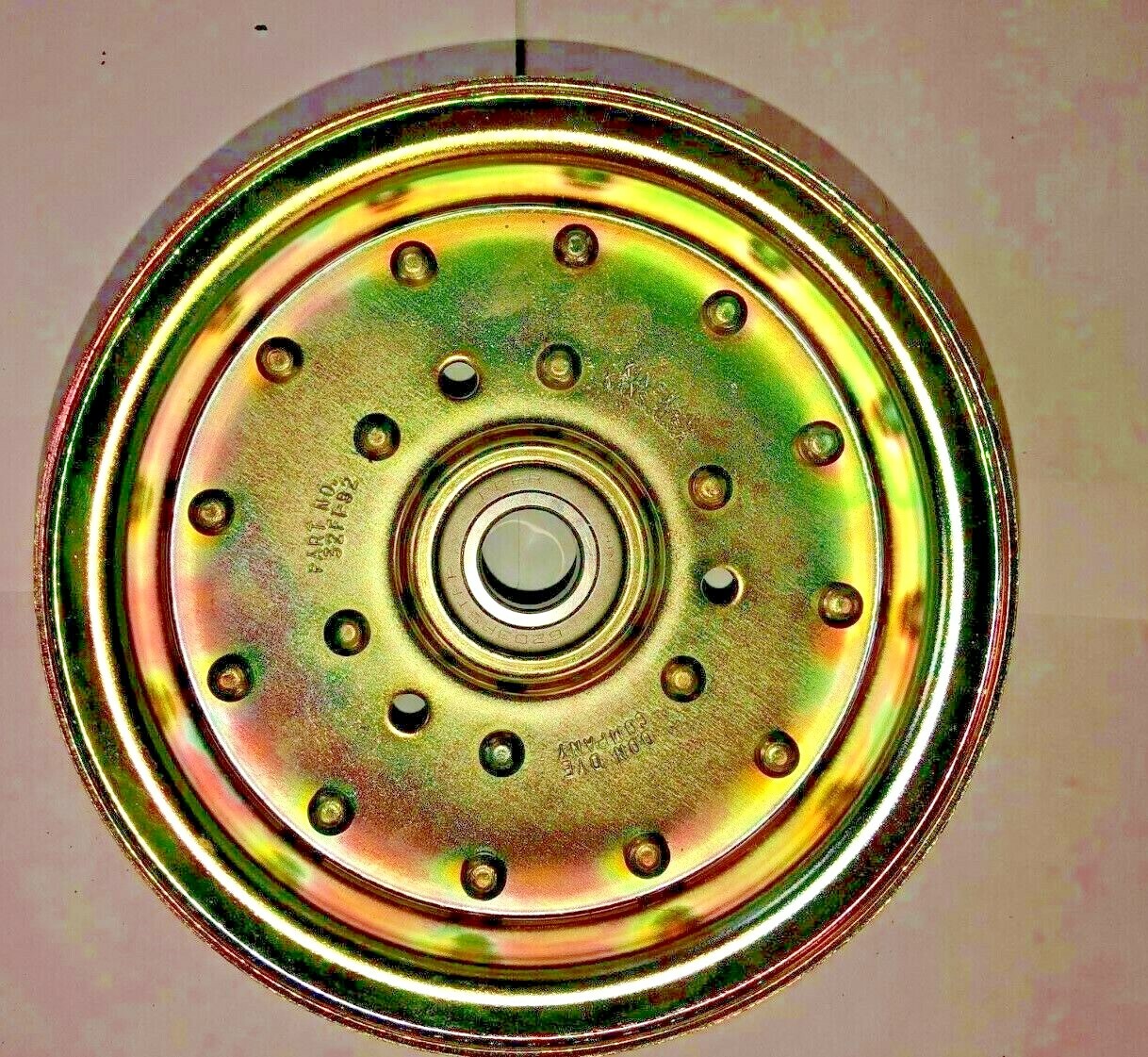 Idler Pulley 32F1-92-17, 5-3/4" OD 5" Hub Face, 2-1/2" Wide, 2" Hub W, 17mm Bore