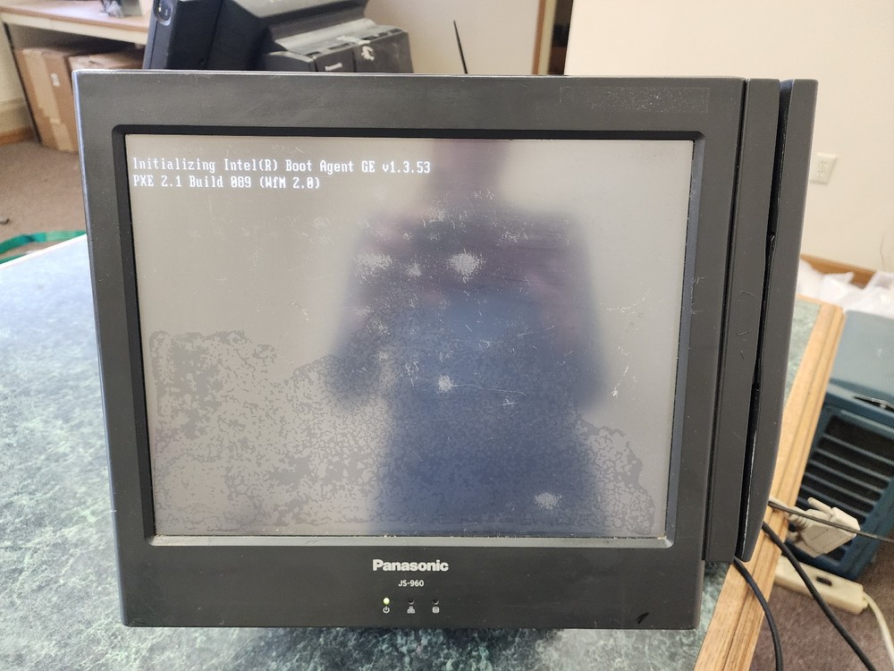 Panasonic JS-960 POS 15" Workstation Model JS-960WP w/ Card Reader