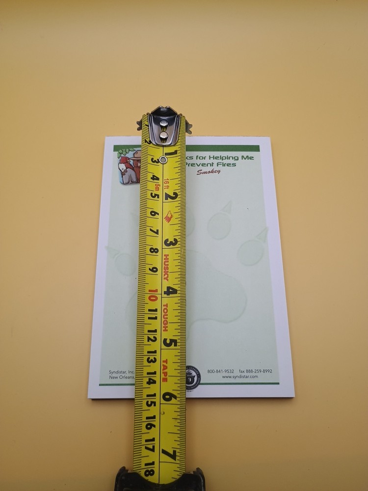 Smokey The Bear Note Pads 4 Pack 4x6