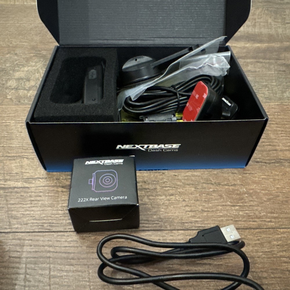 Nextbase 222X Front/Rear Dash Cam New