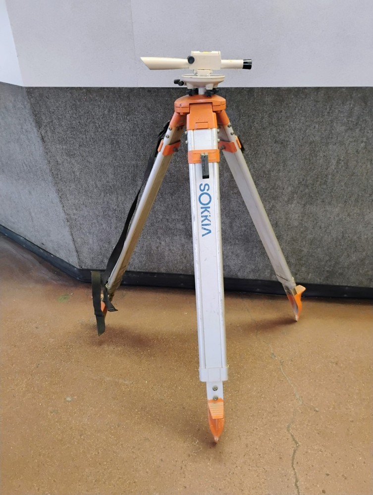 David White  Automatic Builder’s Level w/ Tripod – Surveying Tool