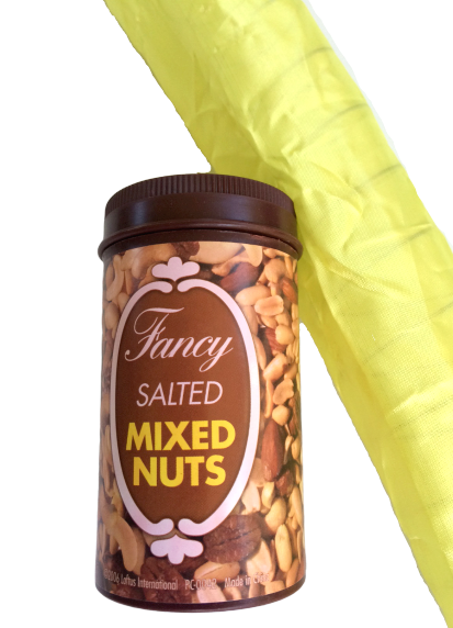 CLOTH SPRING SNAKE NUT CAN Plastic Jar Prank Joke Toy Jumping Jumps Out Funny