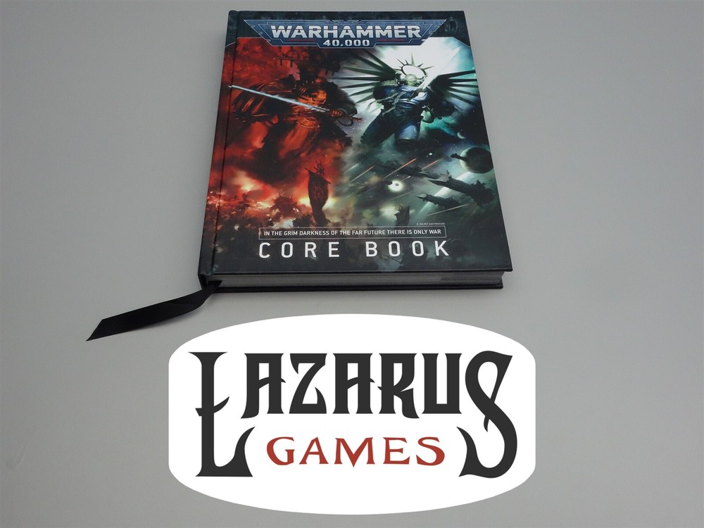 Warhammer 40K: Core Rulebook (oop 9th edition, hardcover)