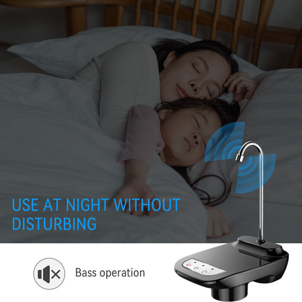 USB 5 Gallon Water Bottle Switch Pump Electric Automatic Universal Dispenser