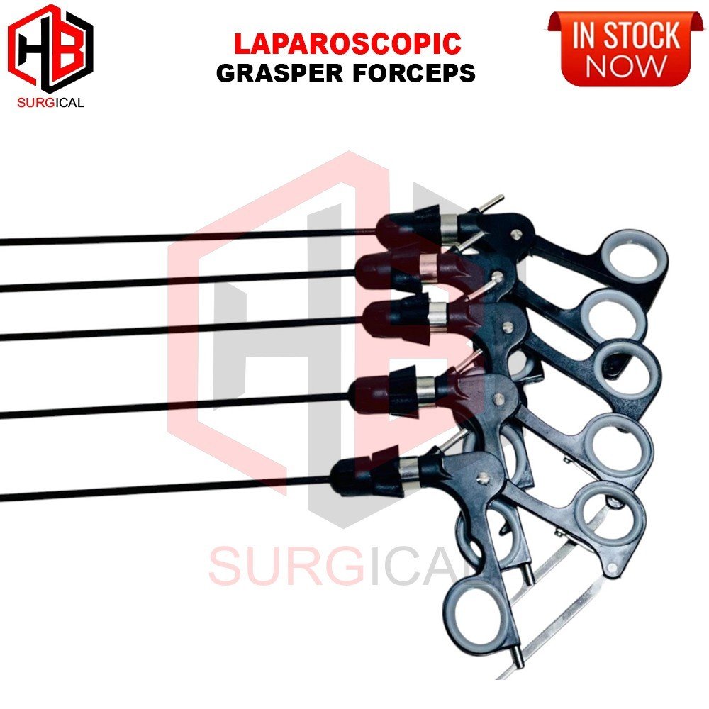5pc Laparoscopic Grasper Forceps Scssor Enoscopy best Instruments Set 5mm