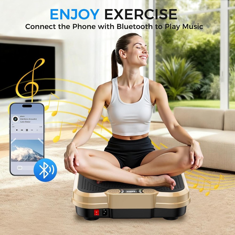 Vibration Plate Exercise Machine,Vibration Plate for Lymphatic Drainage Power