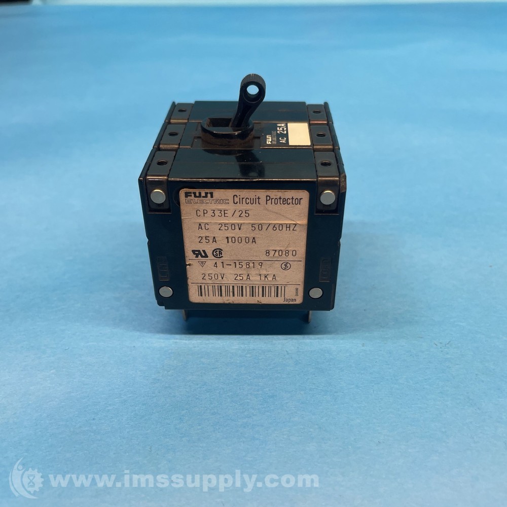 Fuji Electric CP33E/25 Circuit Protector FNIP