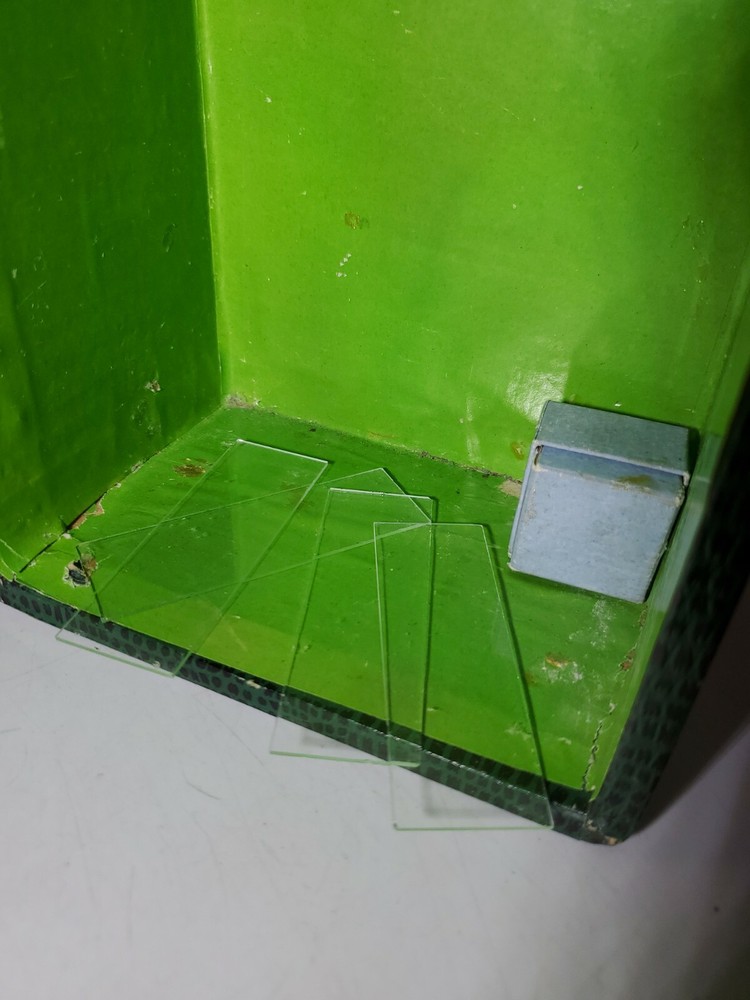 Vintage Gilbert Microscope with Original Green Case S-15