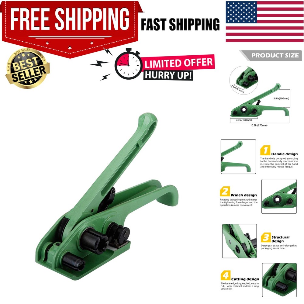Efficient Manual Banding Tools: Strapping Tensioner & Cutter for Cargo Security