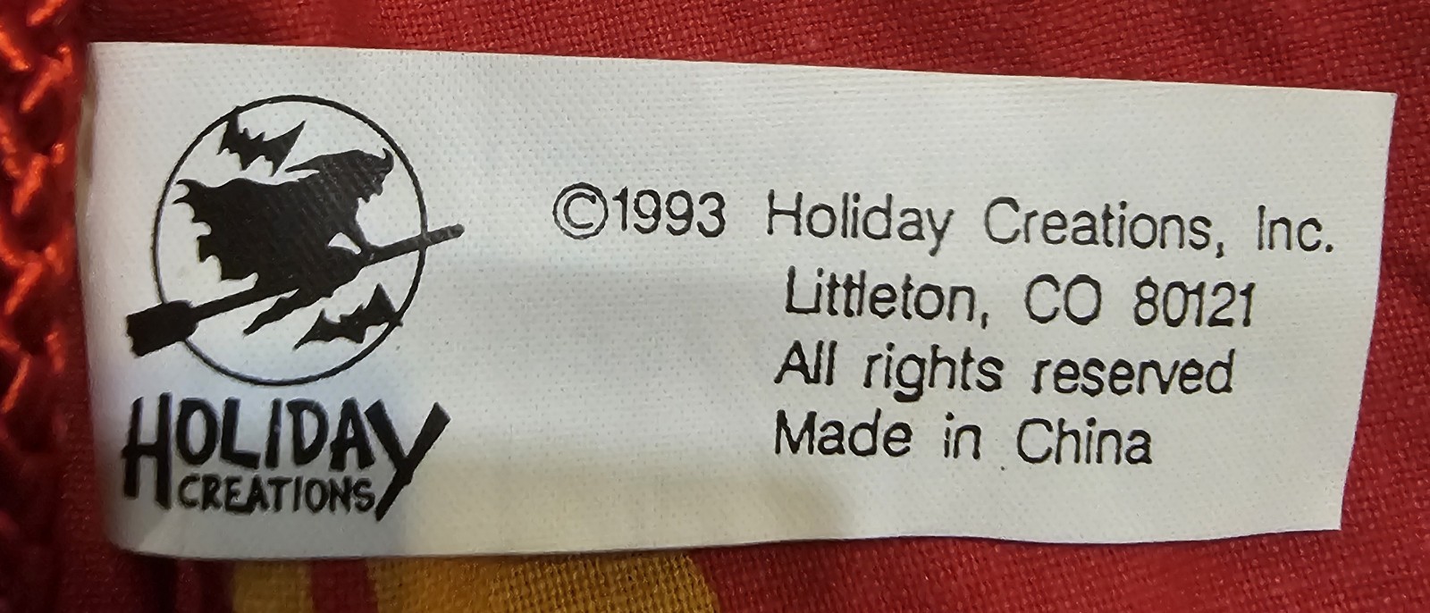 Vintage 1993 Holiday Creations Halloween Devil Voice/Blinking Eyes Working Rare!