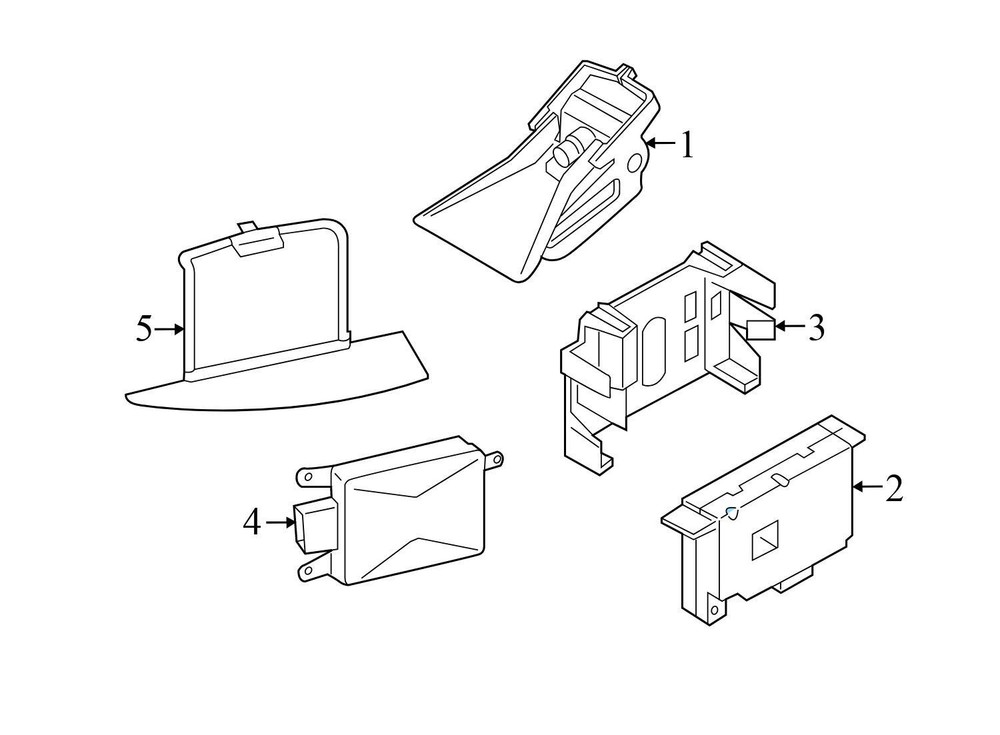 2013-2017 BMW 650I - Camera Control Module 9399247