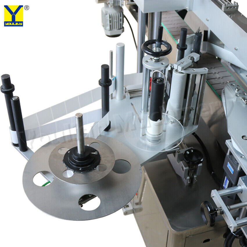 Fully Auto Double Side Flat Label Applicator Adhesive Sticker Labeling Machine