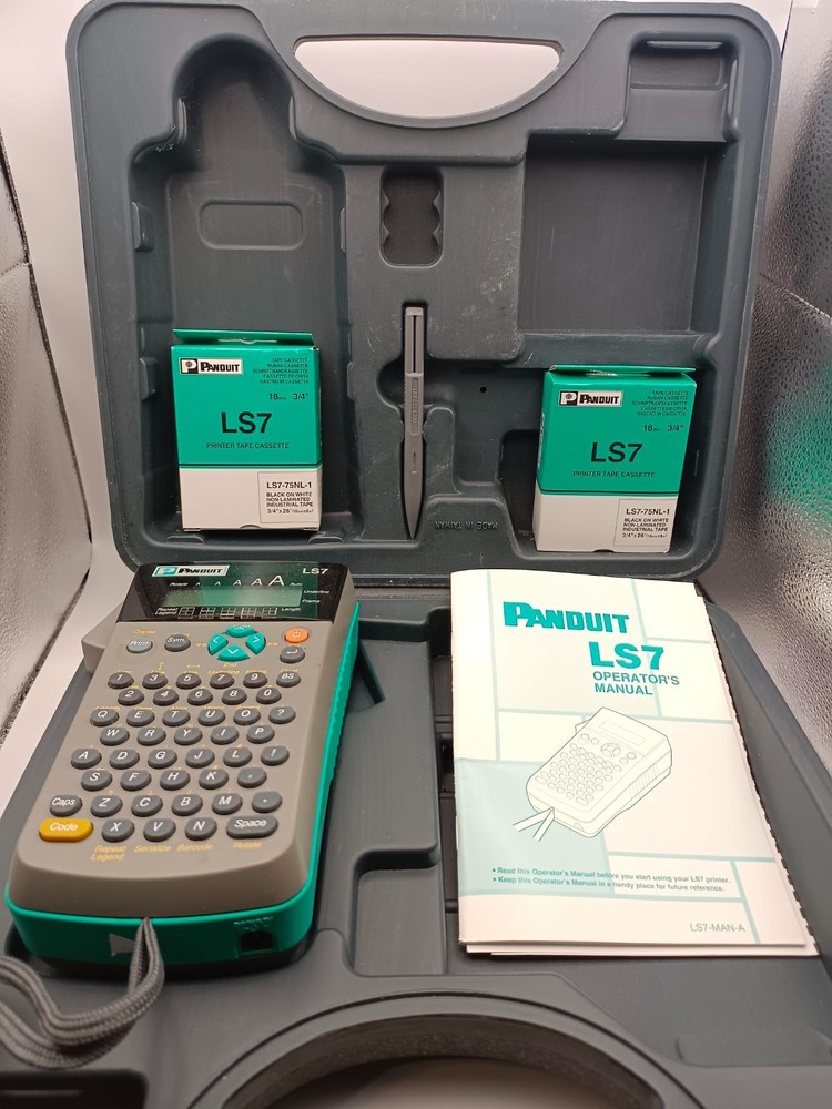 Panduit LS7 Handheld Thermal Transfer Label Printer