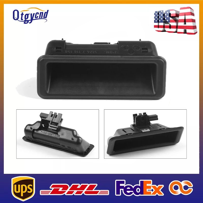 Trunk Lock Handle Push Button 51247118158 Fit BMW E82 E88 E90 E91 E92 E93 E60