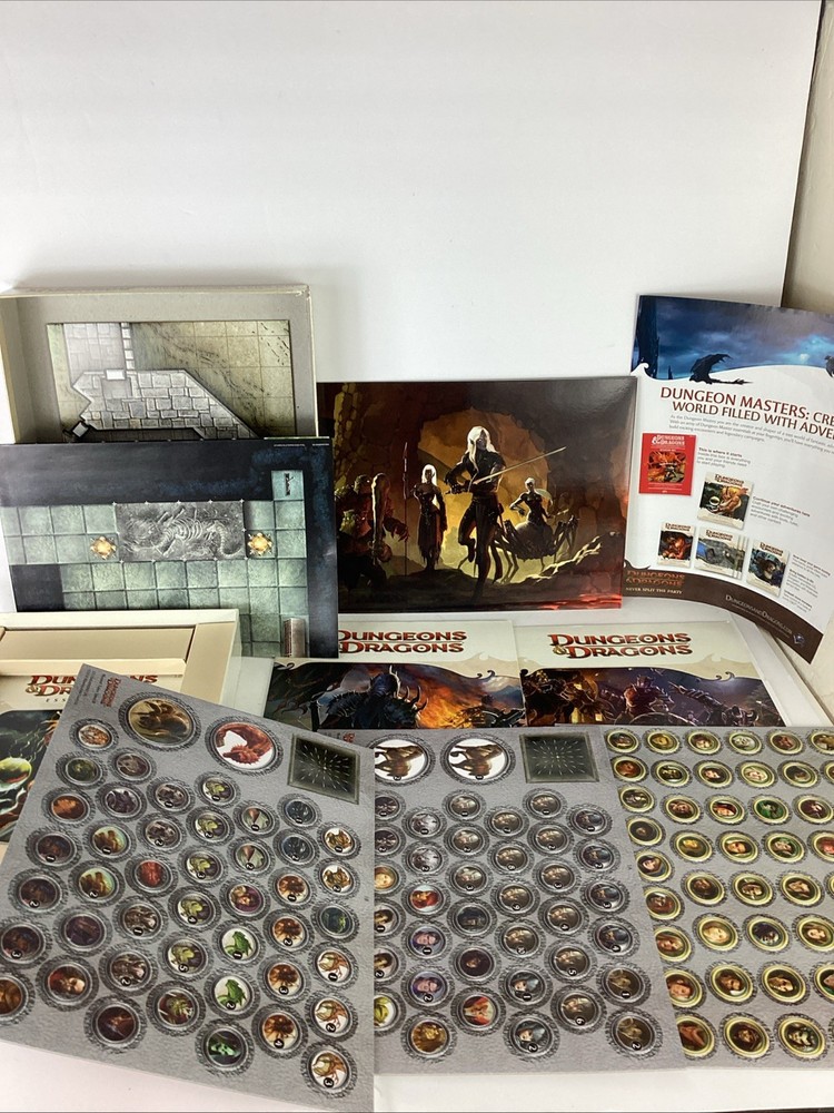 Dungeons & Dragons Essentials Dungeon Master's Kit 2010 Complete Unpunched