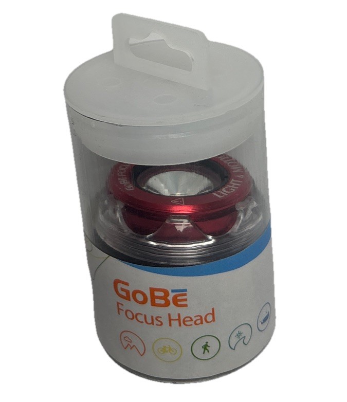 Light & Motion GoBe Light Focus Head In Red New!