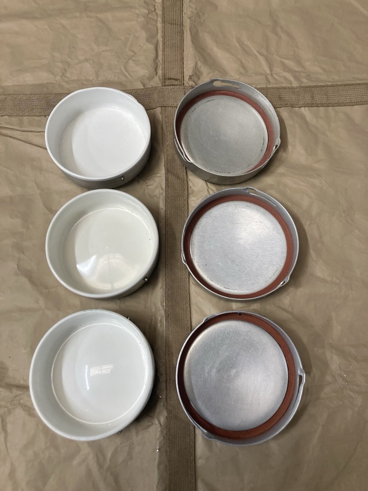 German Bundeswehr Mess Kit Insert Bowl & Lid – 1960/61 Dated – Individual