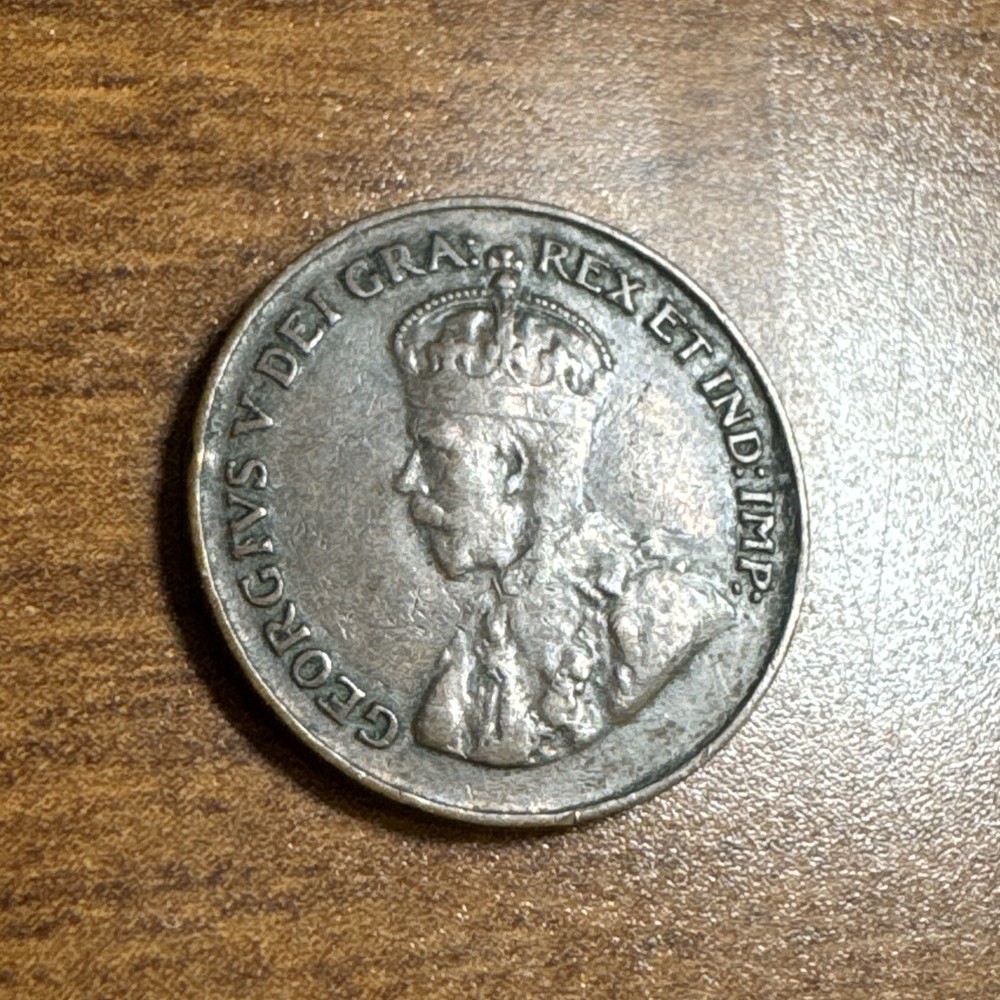 1923 Canada Small Cent George V XF Brown