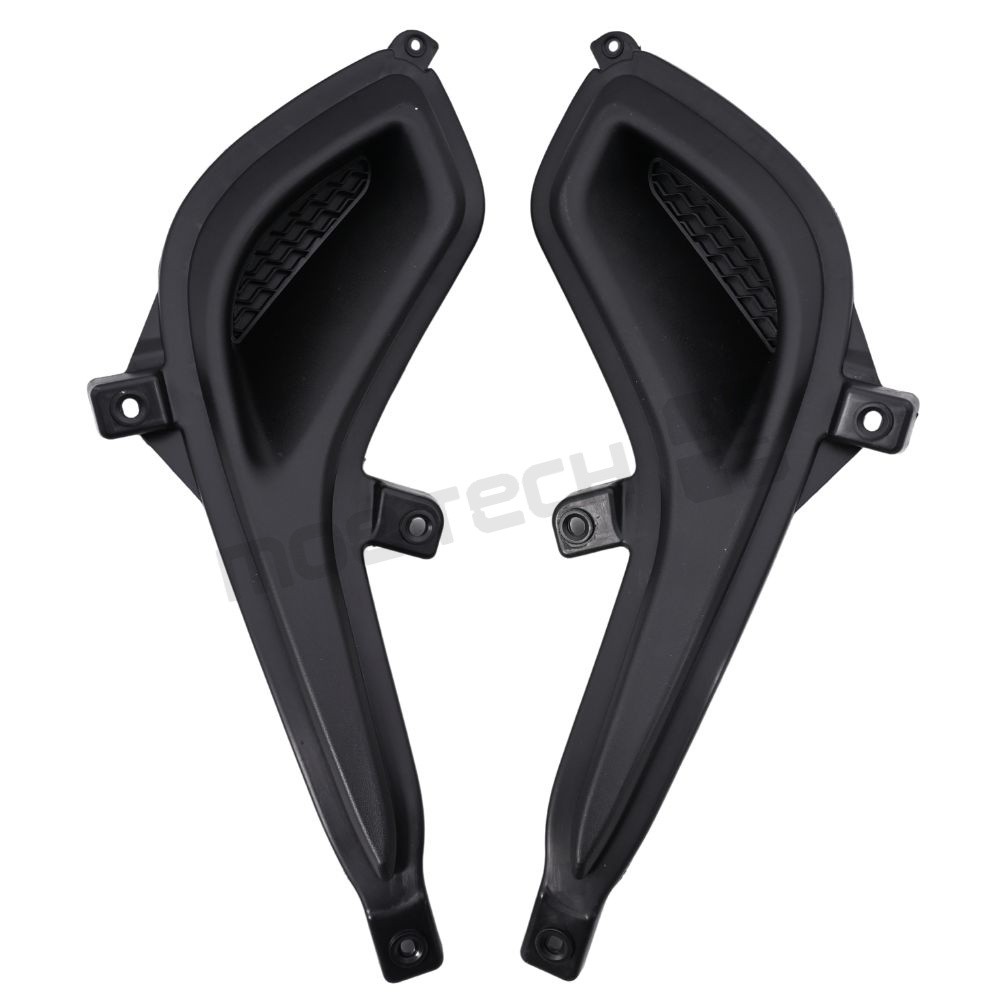 Front Bumper Upper Lower Grille Fog Bezel for 2014 2015 2016 2017 Hyundai Accent