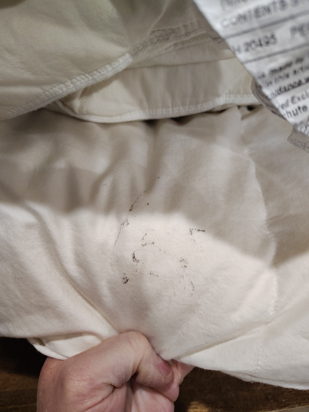 Parachute King/Cal King Lightweight Down Quilt/Duvet Insert