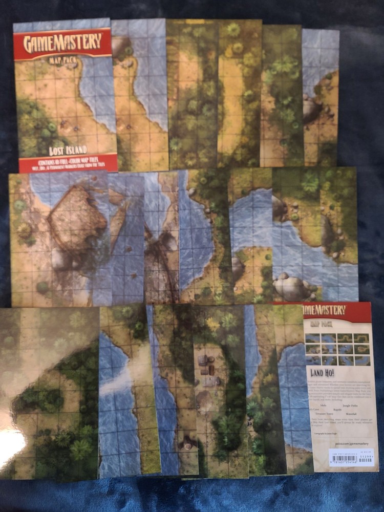 Game Mastery Map Pack - Lost Island - PZO4037