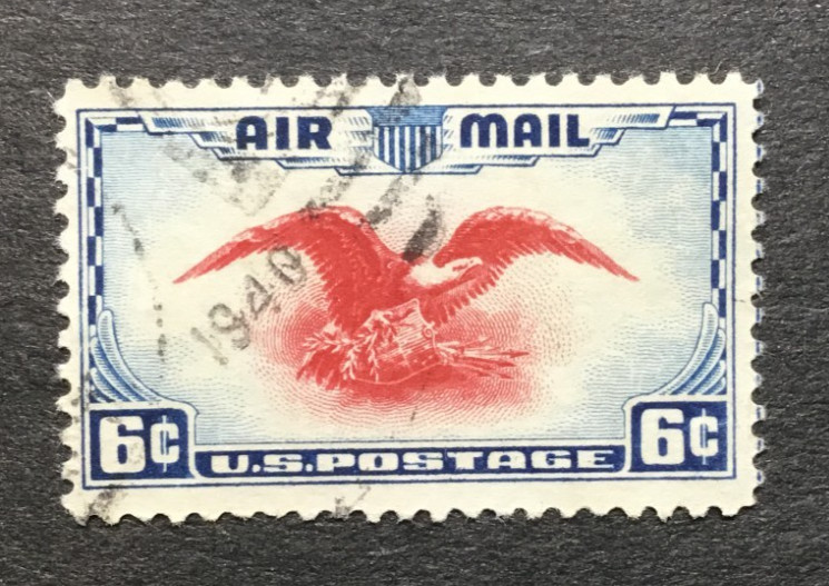 US Scott #C23 - Eagle 6 Cent Used