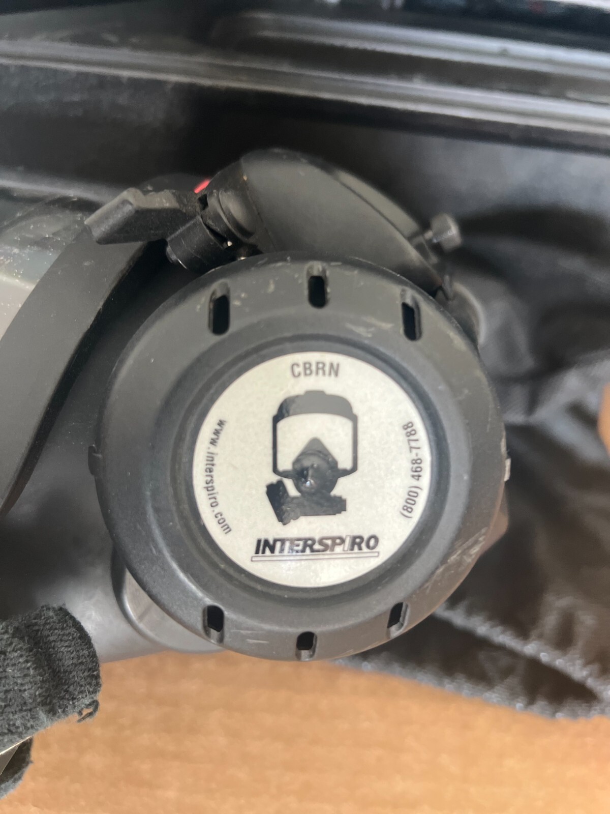 Interspiro CBRN SCBA Set w/ original case [ CYLINDER NOT INCLUDED ]