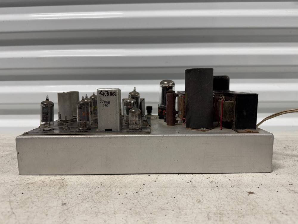 Vintage 53.950 MC FM Receiver Module July 1966 Homebrew Ham Radio