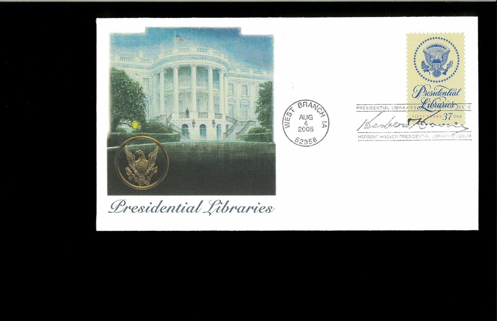 2005 FDC Presidential Librairies (13 diff. cities)