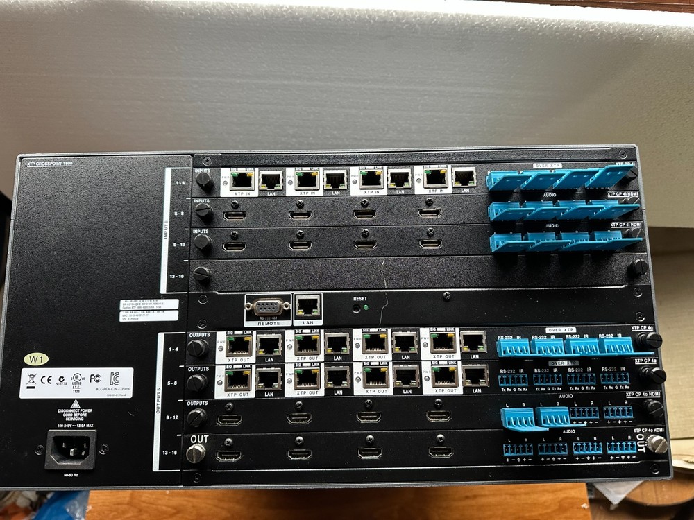 EXTRON XTP CROSSPOINT 1600