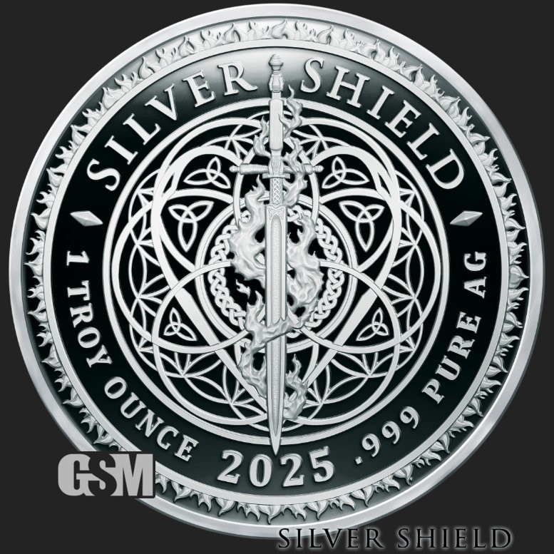 2025 1 oz Proof Deep State - Conscientia #67 - low COA 53 - SILVER SHIELD