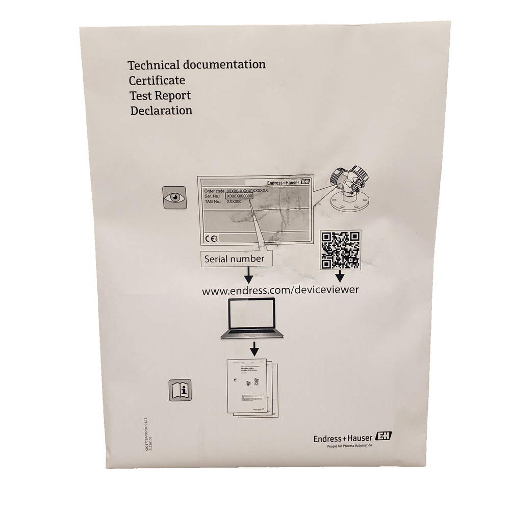 Endress+Hauser FTM50 Soliphant Vibronic Point Level Detection FTM50-CGG2A2A32AA