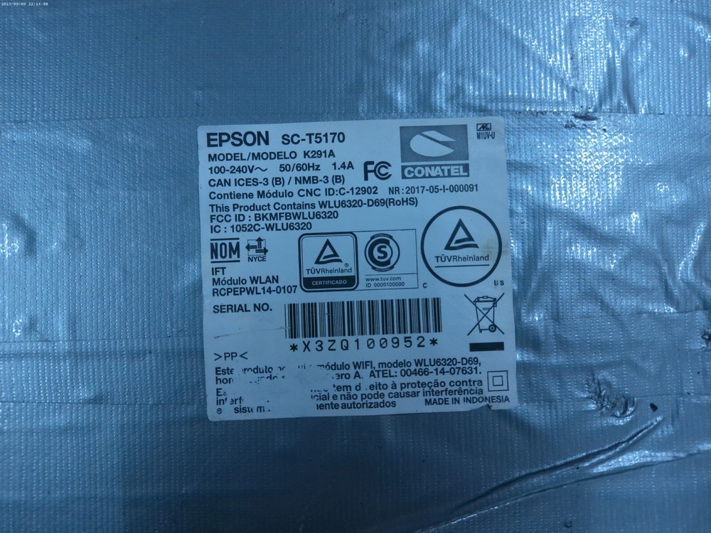 Epson SureColor T5170 Main Board CF11 - OEM Logic Board with WiFi Module