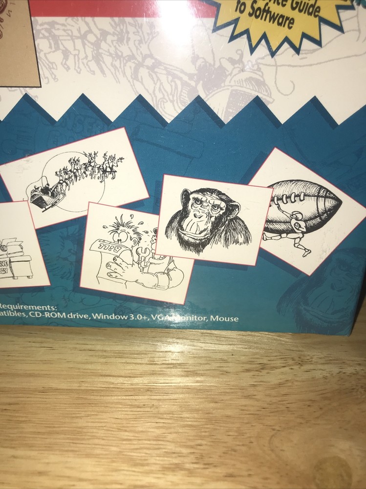 CD-ROM Pixel Perfect Graphics Computer Clip Art IBM Compatible New Software