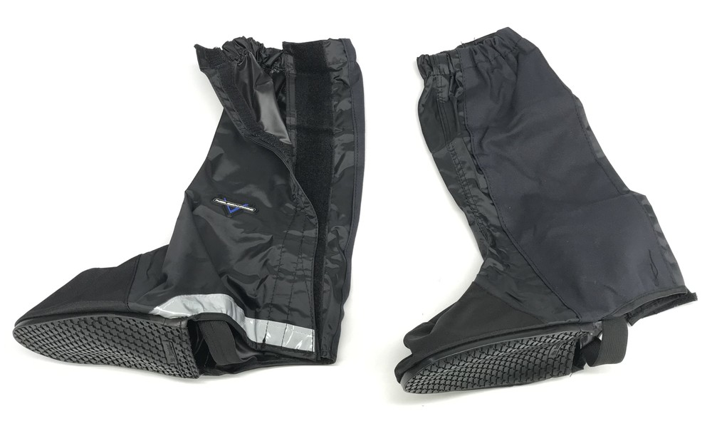 Nelson-Rigg Waterproof Rain Boot Covers Black