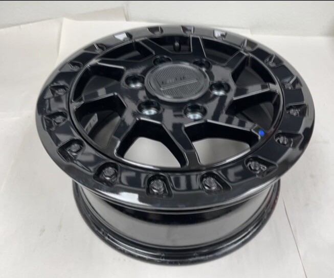 CAN AM MAVERICK R WHEEL FRONT OR REAR 16x7 BLACK BEADLOCK 2024-2026 (1) 1 MILE.
